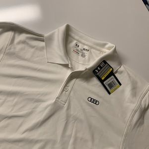 NEW Men’s Under Armour Medium Audi Polo